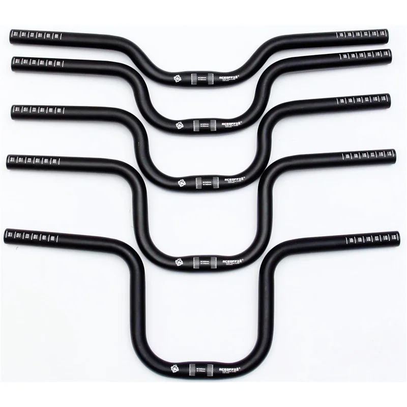 5 sizes 50/80/100/140/170mm for Brompton Bike "M" Type handlebar AL7050 Better Aluminum for p line a/c line bicycle accessories bicycle handlebar