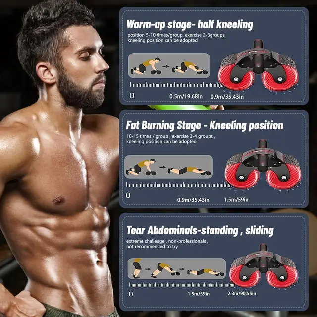 Abdominal Training Roller 3
