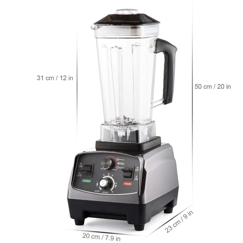 1650W Electric Juicer Blender Home Commercial Kitchen Cooker Fruit Juicer Portable Blender Whole Grains Milkshakes Smoothies 4