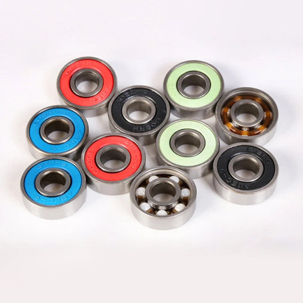 ABEC-7 608zz 2RS Skateboard Scooter Roller Steel Sealed Ball Bearings 8*22*7mm Skateboard Bearings Cycling Accessories