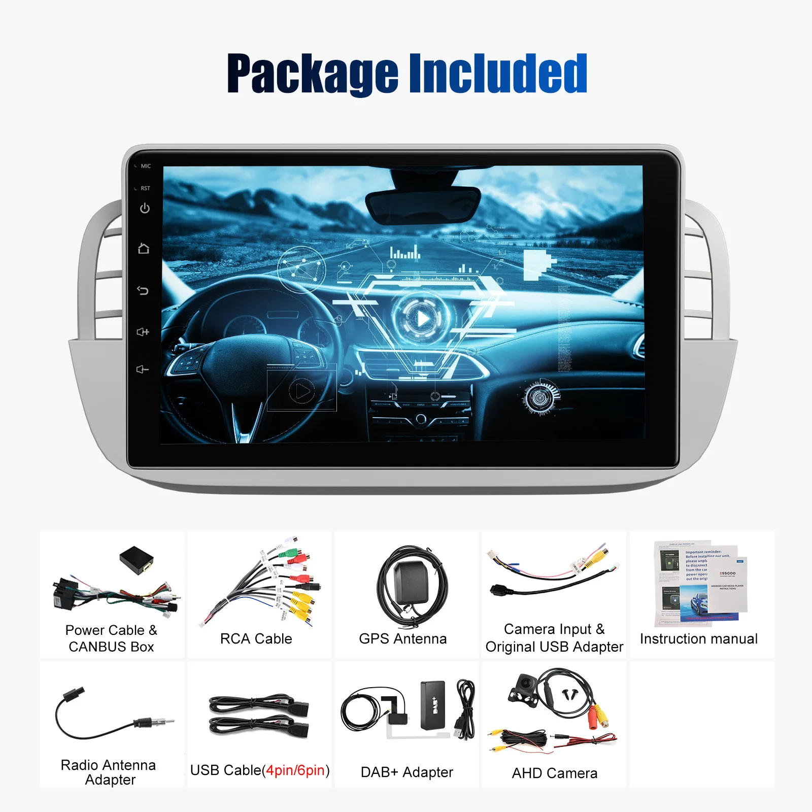 2GB 64GB DAB AHD CAM