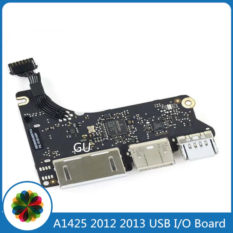 

Promotion A1425 2012 2013 Year Board USB HDMI SD I/O Read Card Board For Laptop MacBook Pro 13.3" Retina 820-3199-A 661-7012