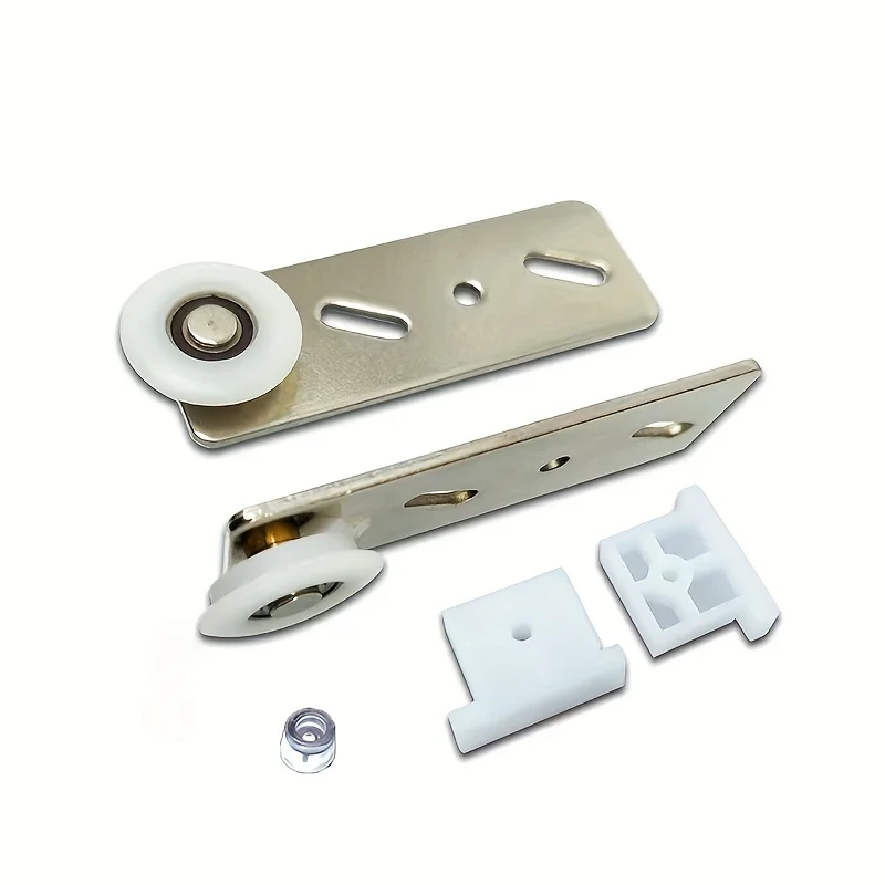 Single door external hanging single leaf sliding door track cabinet sliding rail monorail mobile side mounted furni