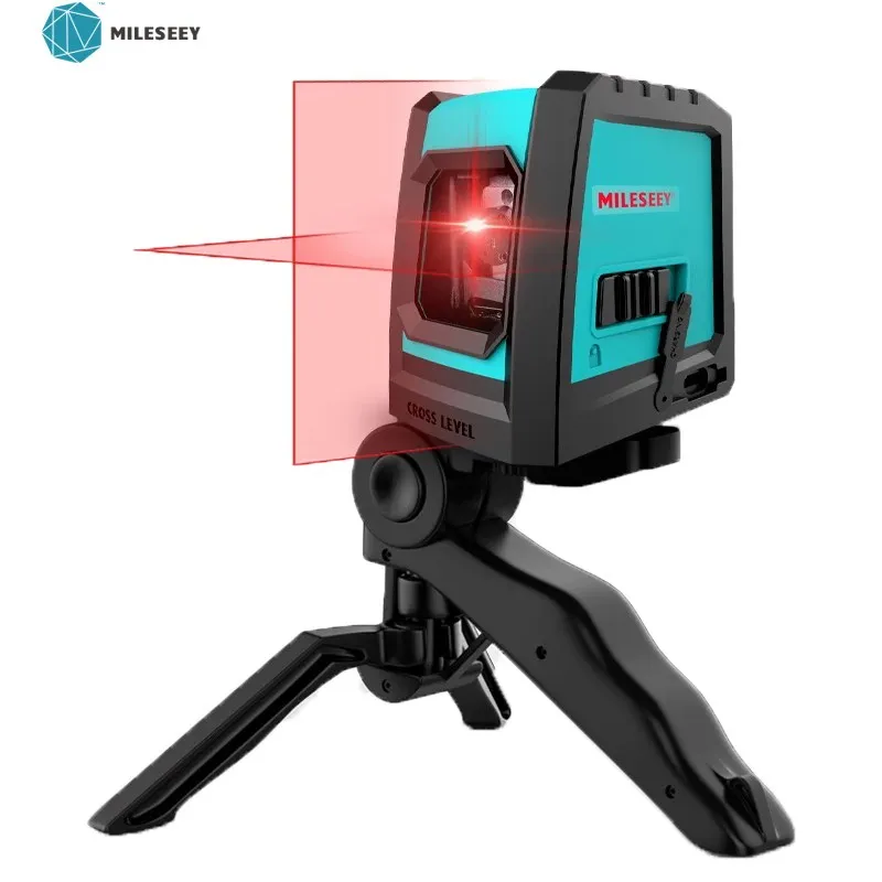 Mileseey L52R Laser Level 2 Lines Red/Green Rechargeable Laser Leveling