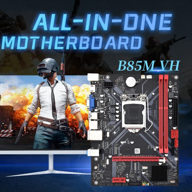 B85M VHL Motherboard Set Support NVME SATA3.0 LGA 1150 Computer