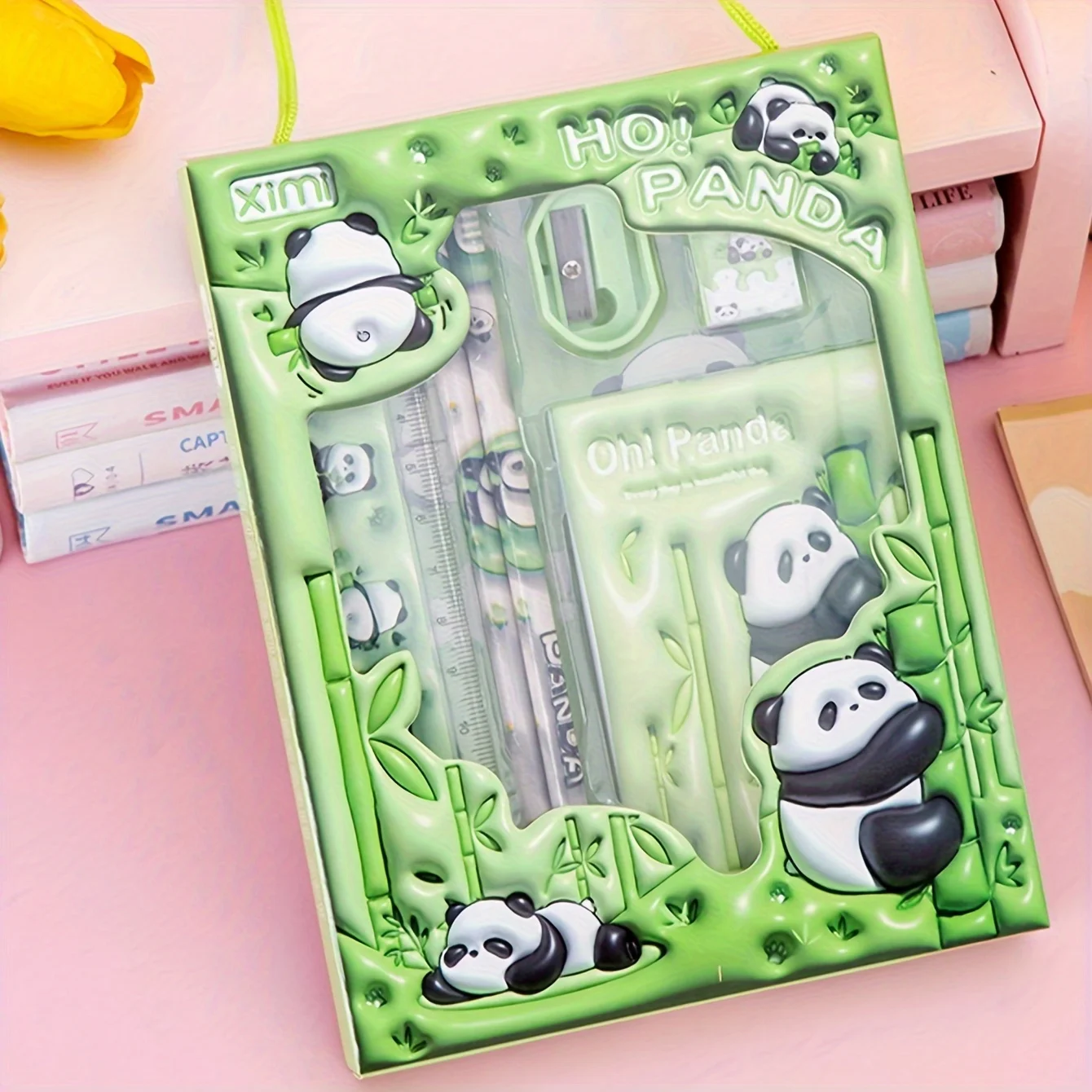 1 Set 6-Piece Stationery Set, 3D Gift Pencil Set for The Start of School Season - Gift for The Back To School Season - 5