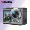 Roadjoy AC02 WiFi Action Camera 64G Card 4K 60FPS Dual Screen 150° Wide Angle 30m Waterproof Sport Camera with Remote Control 1