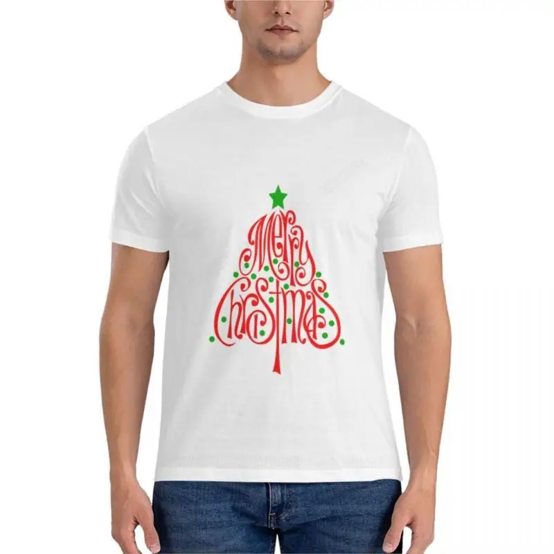 Merry Christmas Classic T-Shirt Uomo Top T-Shirt Per Uomo Abbigliamento Uomo Designer T-Shirt Uomo T-Shirt Corta