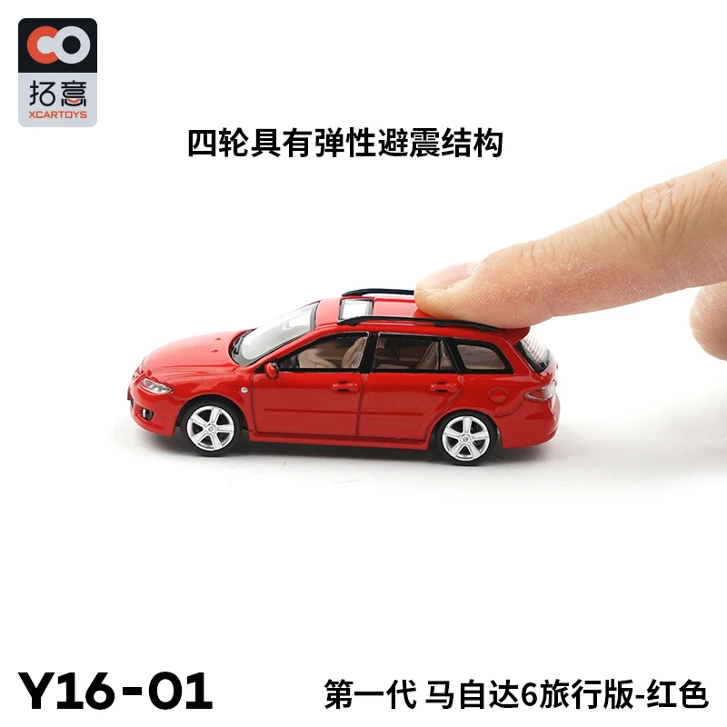1:64 Mazda 6 ATENZA Wagon Touring-Car Diecast Alloy&Plastic Model Vehicle 5