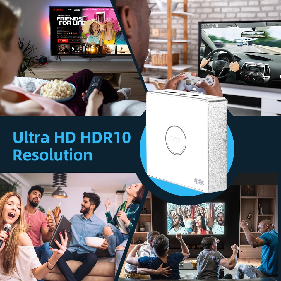 Genuine]IMETBOX M6 TV Box 2025 64GB with Vioce Control Wifi 6 8K