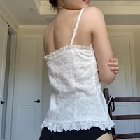 Chemises bouffantes grunge à manches courtes pour femmes, chemisiers boutonnés à col en V, vêtements esthétiques Y2k, nickel é, Y-E-Girls 2