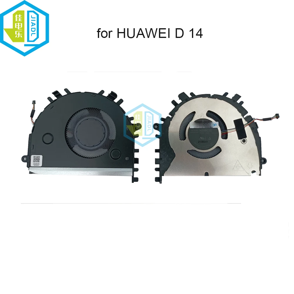 Ventilador de Refrigeração do pc Notebook Refrigerador do Processador do Portátil Huawei Matebook d 14 2023 Nbl-waq9r Ns85c32 19d04 Dq5d597m022