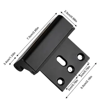 Home Security Door Locks Safety Child Proof Door Locks Home Security Door Reinforcement Lock For Inward Swinging Front Doors 6