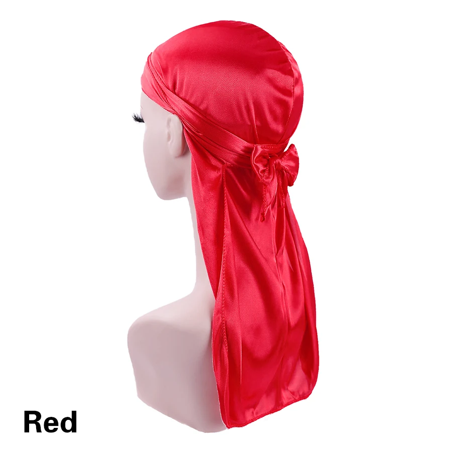 Unissex seda durag cetim durags para homem mulher 360 ondas premium cetim  deluxe du-rag feminino favorece 17 cores - AliExpress