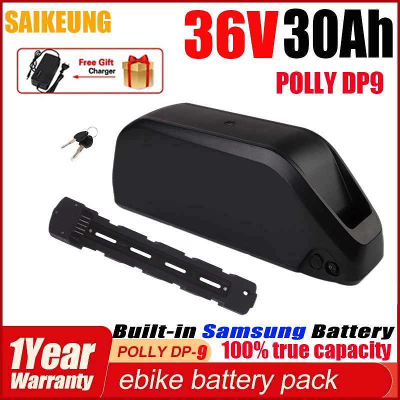 

36v 26ah 30ah 40ah 50ah 60ah Rechargeable Battery Hailong max 48V Electric Bike 52v 250w-3000w Polly DP-9 Scooter Li-ion Battery