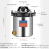 18L Electric Pressure Canner 19 QT Stainless Steel Portable Pressure Canner for Mushroom Growing, Jar Canning 1.2KW 1 5