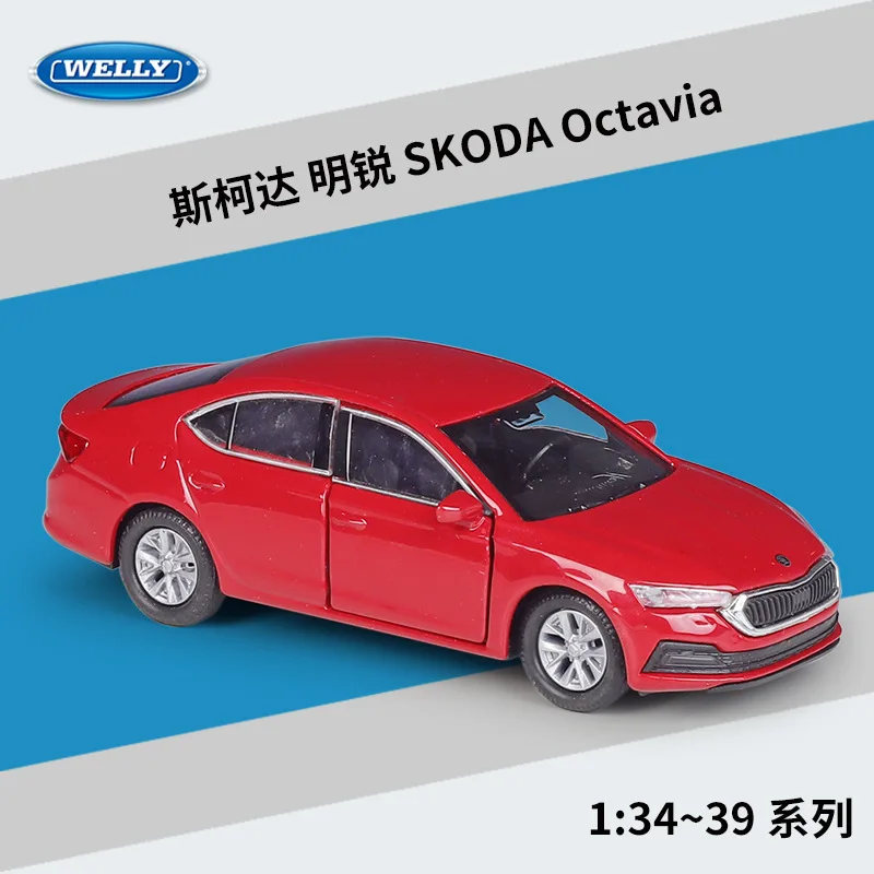 Welly 1:36 Skoda Octavia Skoda Octavia Model Car The Boomerang Il Regalo Giocattolo Finito