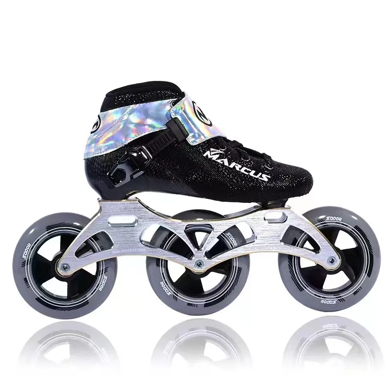 Inline Speed Skates for Adults Male Female Road Street Racing Skating Daily Rolling Sneakers