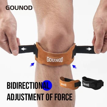 Cowhide Patella Knee Strap 1