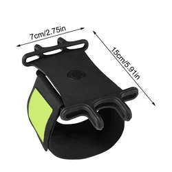 Rotatable Universal Sports Wristband Phone Holder for Running and Outdoor Activities (Green)
