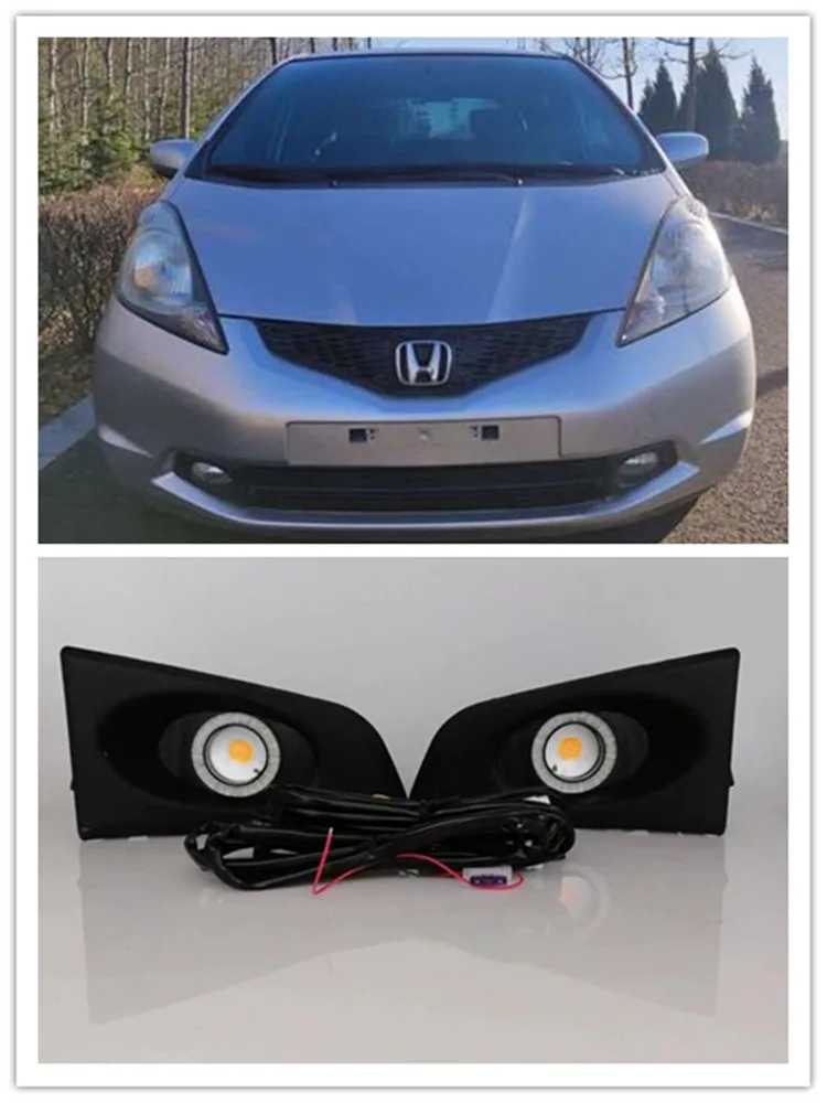 LED Fog Lights Assembly For Honda Jazz Fit GE6 GE8 2008 2009 LED Fog Lights Assembly For Honda Jazz Fit GE6 GE8 2008 2009