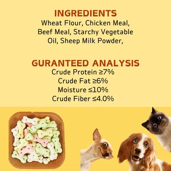 100g/3.53oz Dog Treats Biscuits For Small, Medium, & Large Dog - Healthy, Easily Digestible, Training Treats For Dogs 6