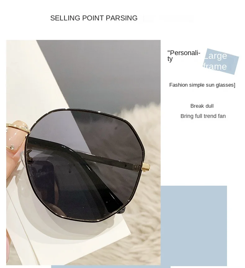 Frauen polarisieren UV-Schutz Sonnenschutz Sonnenbrille hot weiblich hd gglassest111 – Detail 2