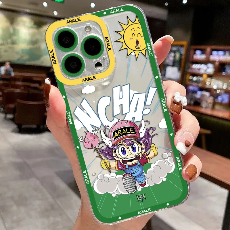 Whimsical Arale Clear Soft TPU Phone Case
