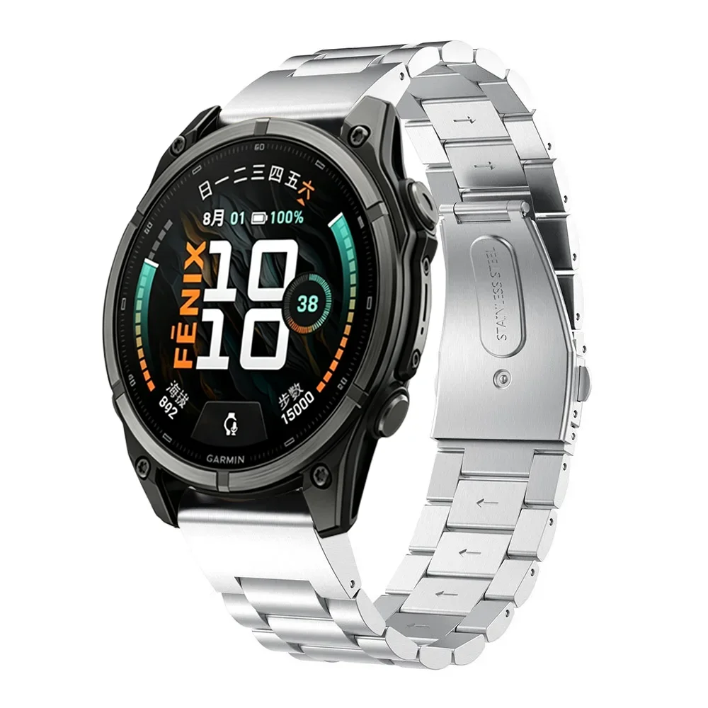 Premium Stainless Steel Metal Strap – Quick Fit Bracelet
