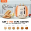 VEVOR Stainless Steel Toaster  1.5'' Extra Wide Slots Toaster Cancel Defrost and Bagel Functions for Toasting Bread Bagel Waffle 2