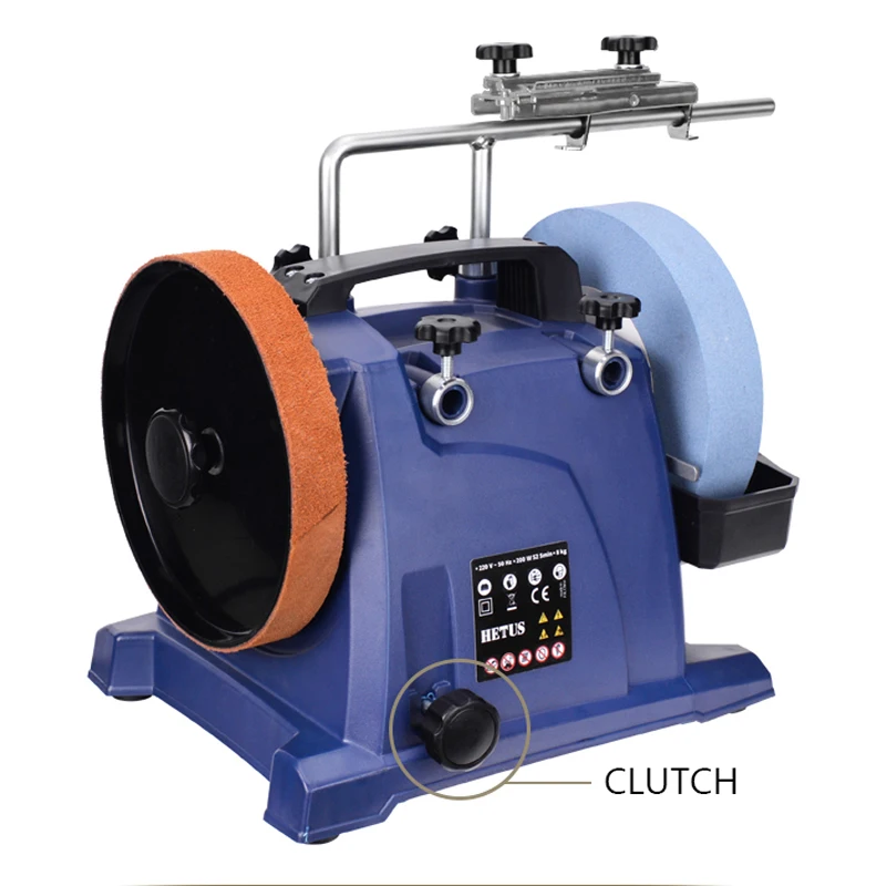 H8 8inch Low-Speed Water-Cooled Knife Sharpener For Household Woodworking Tools Engraving Knives Chisels Electric Knife Grinder 3