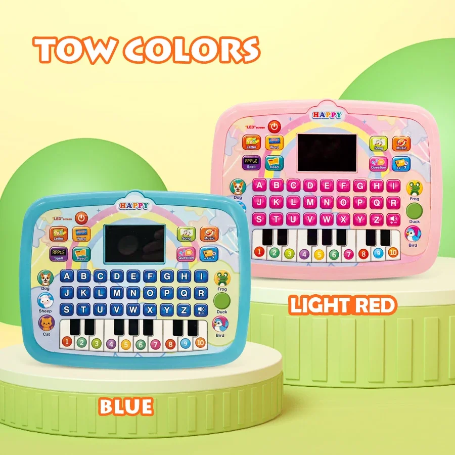 Plastic Electronic Learning Tablet Toy for Kids