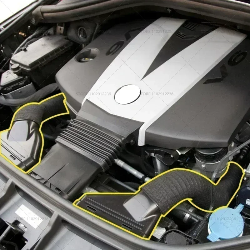 Air Filter Intake Pipe Air Intake Pipe Silicone Intake Hose For Mercedes-Benz GL350 ML350 GLS350d