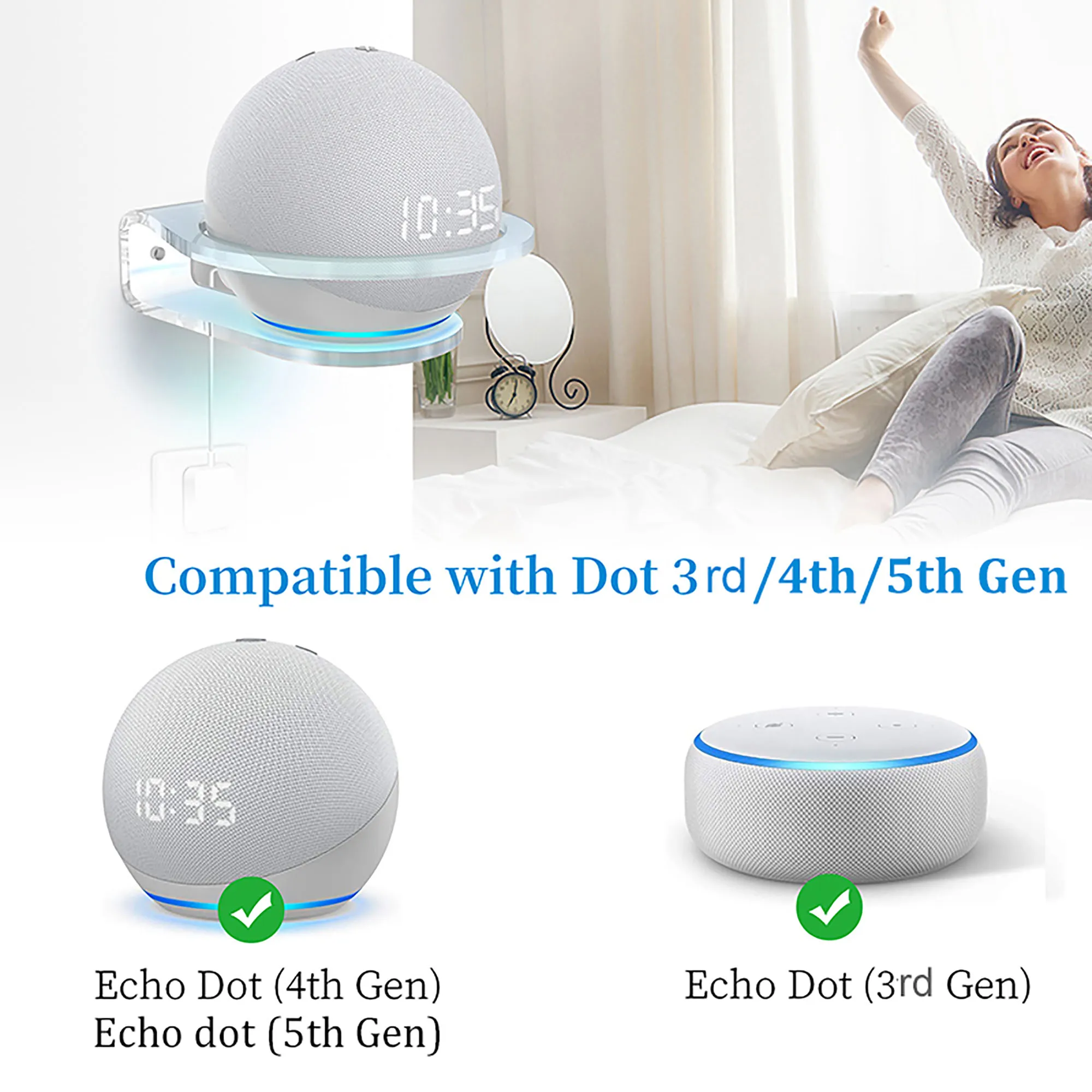 Echo Spot Alexa Echo Orologio Echo Spot Echo Dot Orologio AMAZON