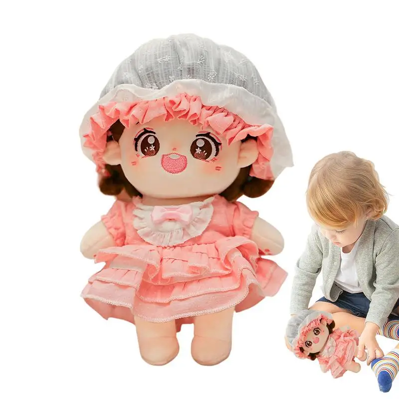 

7,9 дюймовые плюшевые куклы, мягкие фигурки, игрушки, милые куклы для платья, детские плюшевые игрушки, кавайная кукла, мягкие игрушки, аксессуары для дня рождения
