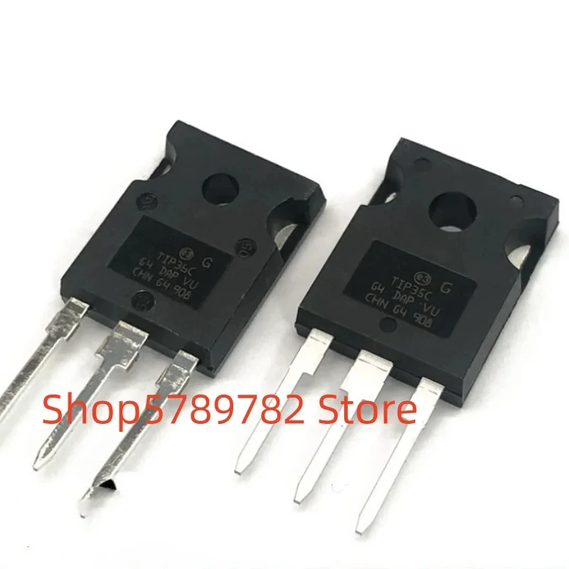 

10 пар новых оригинальных транзисторов TIP35C + TIP36C TIP35 TIP36 TO-247 NPN + PNP Darlington 25 А 100 в