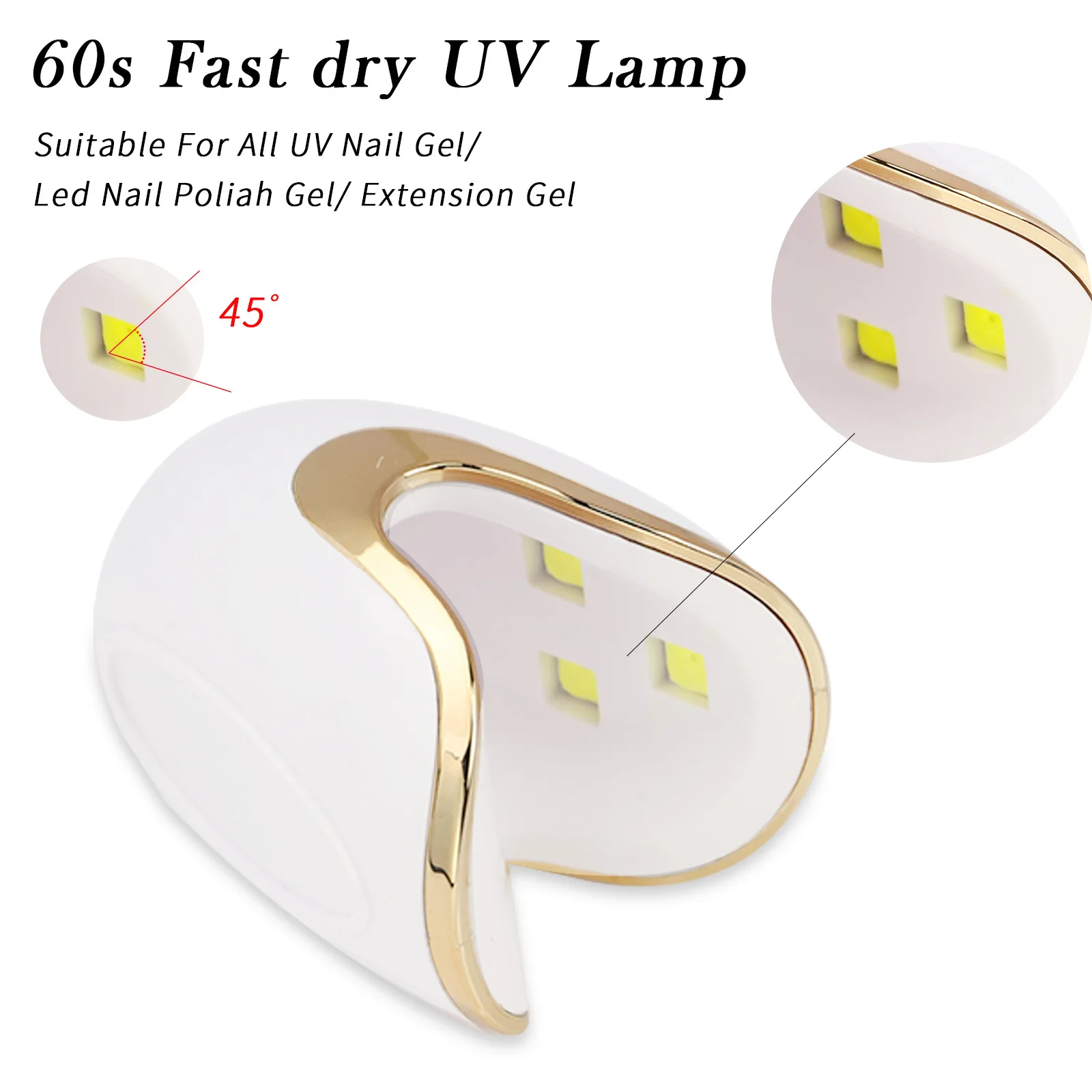 12W Dinosaur Egg UV Nail Lamp Dryer Mini Single Finger Phototherapy Machine Fast Drying Portable Varnish Cured Manicure Tools 2
