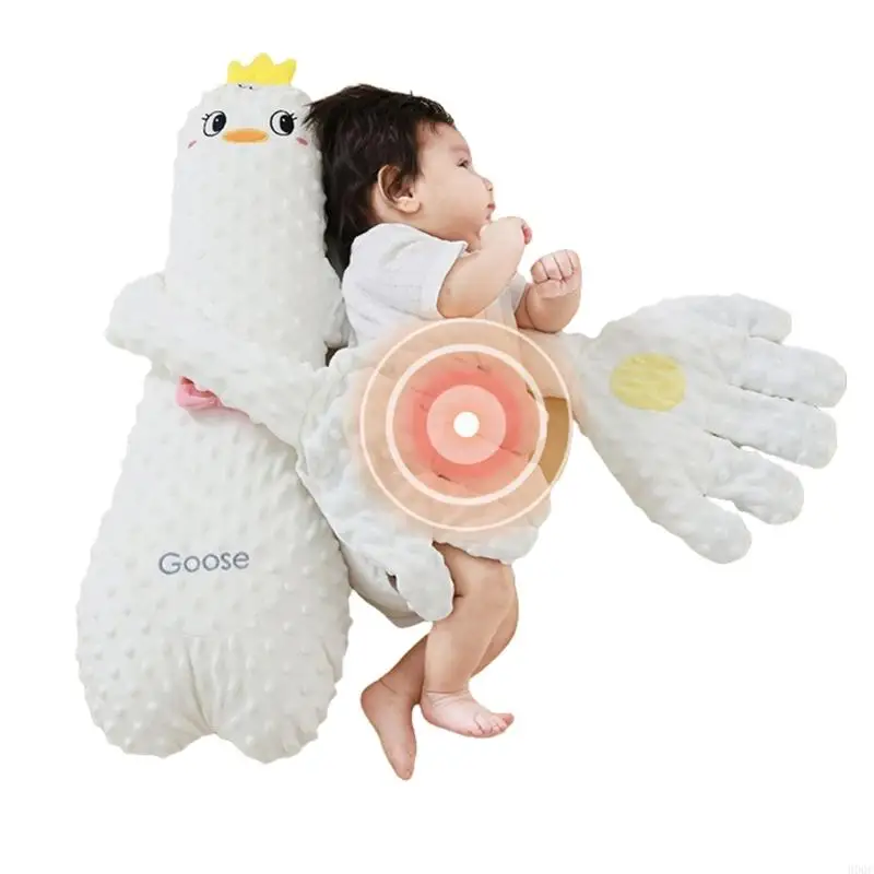 900C Infant Exhaust Pillow Hand without Gentle Patting for Soothing Baby Sleep 0 to 12 Months Toddler Comforting Toy 2