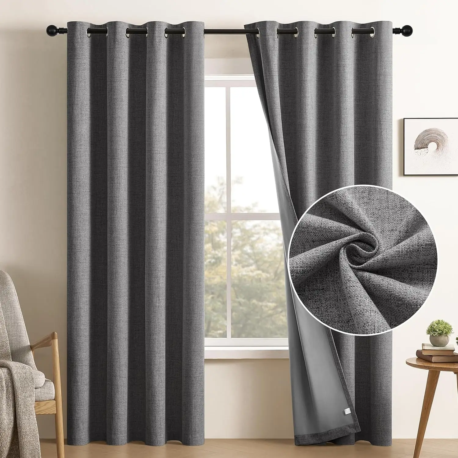 ستائر نوافذ اصطناعية طويلة سقف مخصص - الصورة 3