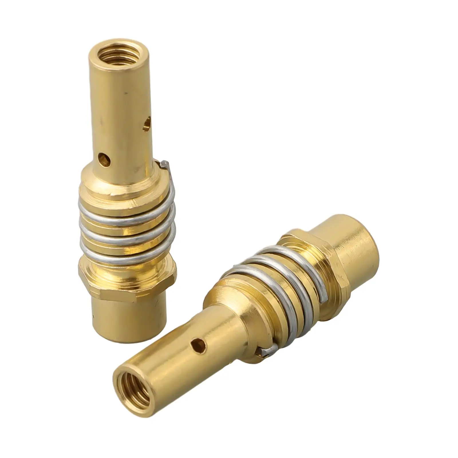 

Useful Durable Practical MIG/MAG Torch Consumables High Quality M6 Thread Φ0.8mm Aperture 53mm Conical Gas Nozzles