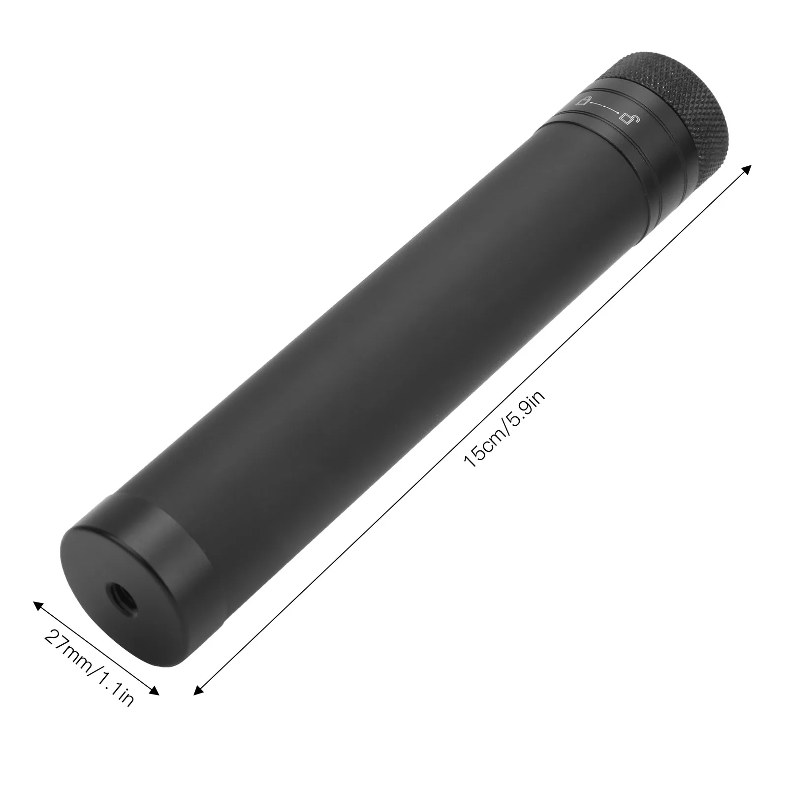 Telescopic Triaxial Stabilizer Extension Rod - Portable 6-Section Selfie Stick