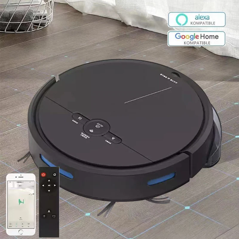 Sweeping Robot Vacuum Cleaner APP Voice Control Sweep Wet Mopping Floors Carpet Run Auto Reharge Map Visible Pet Hair robot vacuum cleaner