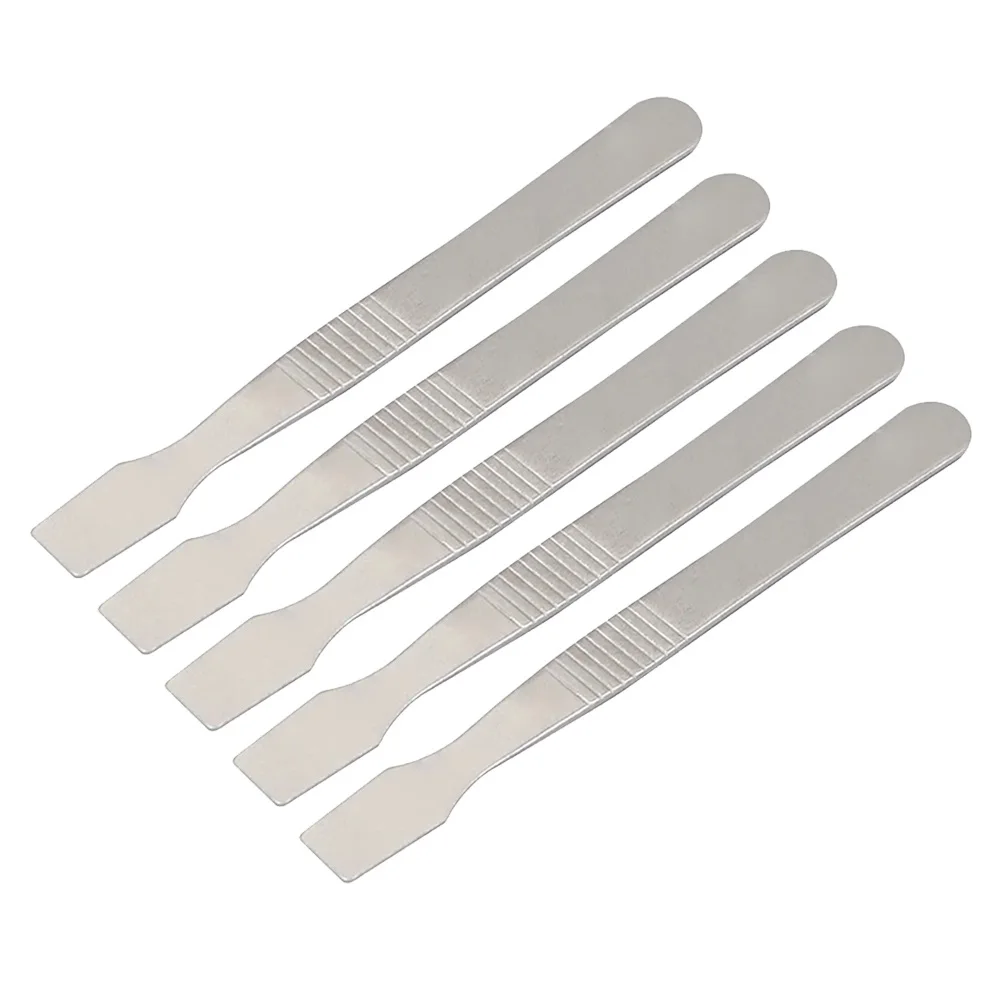 Metal Spudger 5Pcs 120x11mm Stainless Steel Disassemble Crowbar Phone Repair Tools for Electronic Repair