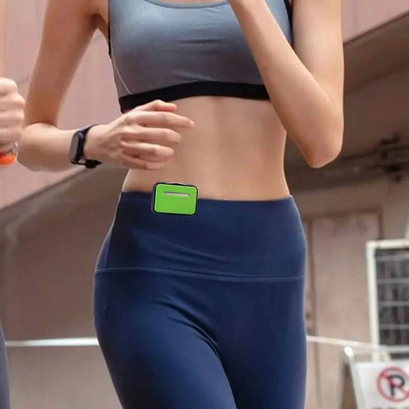 Walking Step Counter Accurate Pedometers For Steps With Large LCD Display Solar Step Counter With Waist Clip Walking Distance