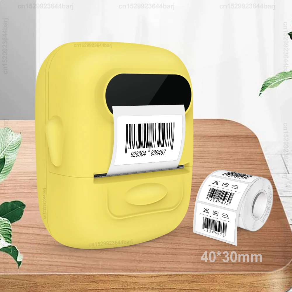 Portable Thermal Printer P50 Label Maker Machine Mini Pocket Label Printer Adhesive Sticker Printer No need Ink Price Tag Print