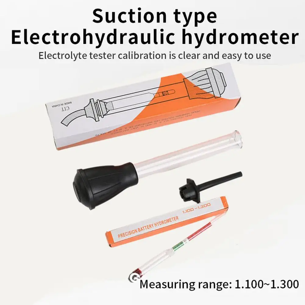 전기 배터리용 자동차 수리 도구 자동차 유지보수용 정확한 배터리 밀도 테스터 산 밀도 테스터