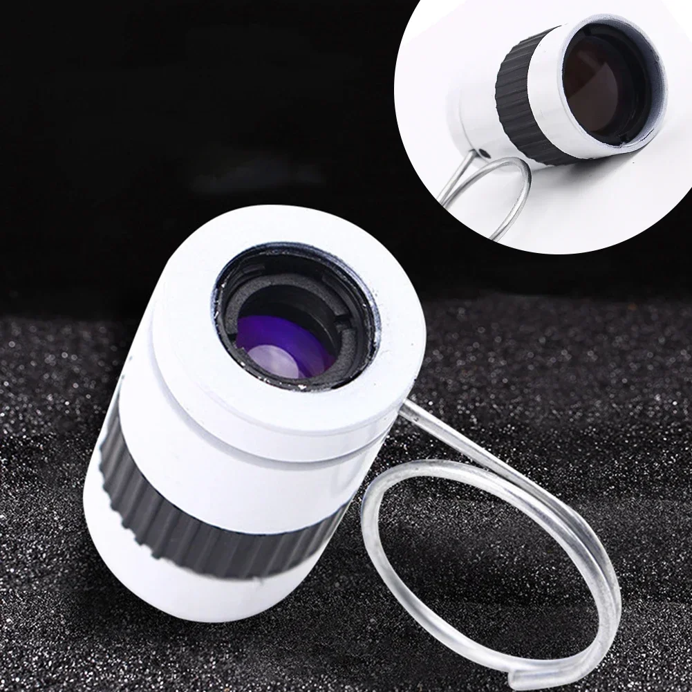 Single Eye Binoculars Pocket 2.5X17.5 Thumb Mirror Single Binoculars Finger Looking Glasses Mini New Year's Gift Camp Equipment 3