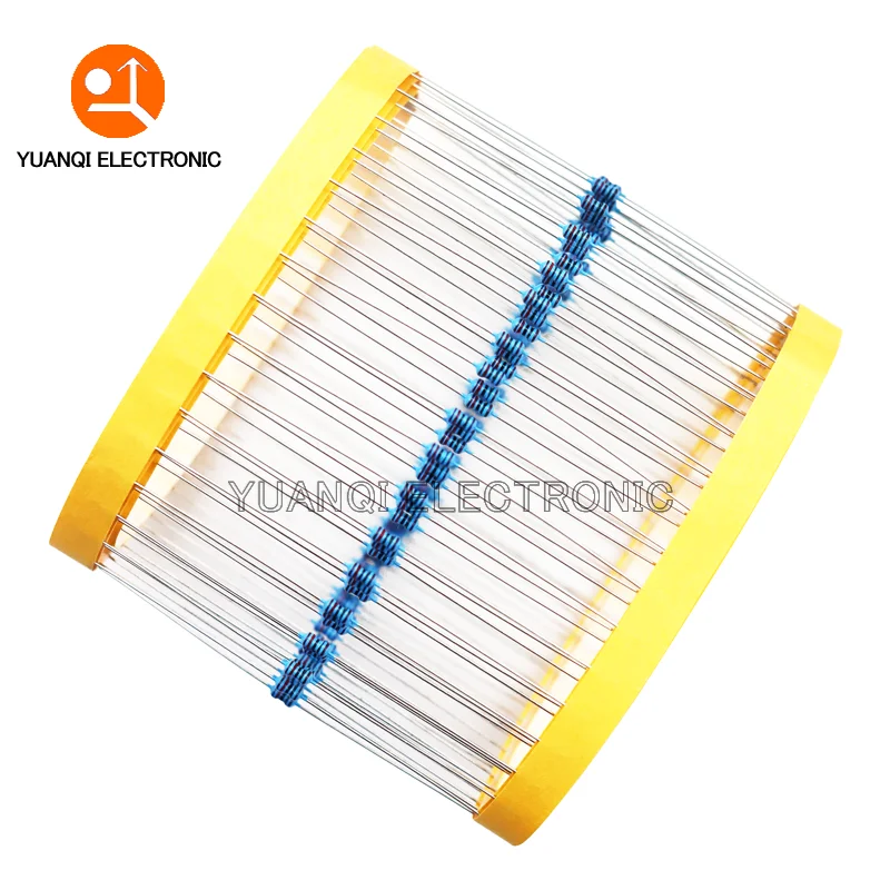 Metal Film Resistor 1/8W 1% 0.125W 1R-4.7M 100pcs