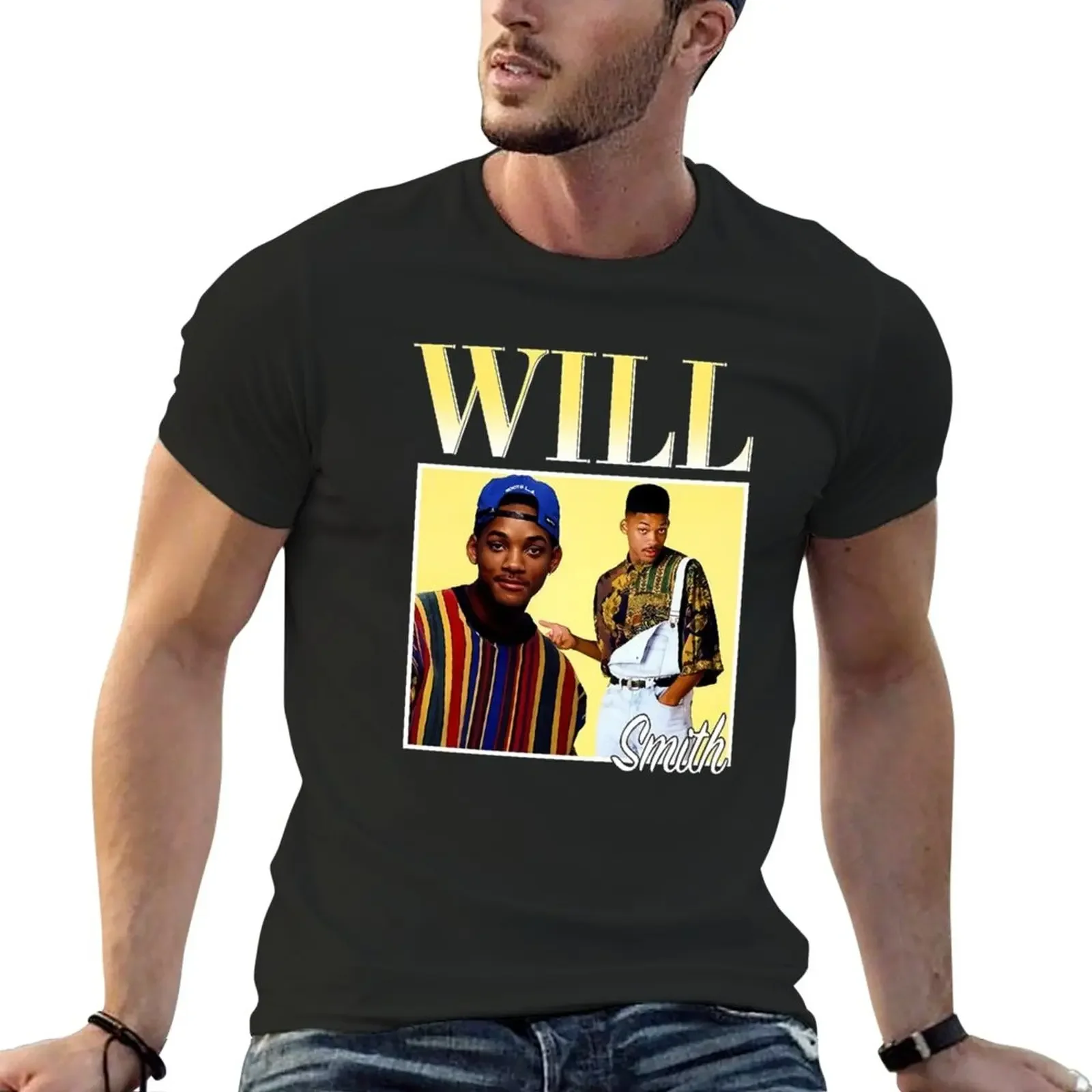 Will Smith The Fresh Prince Of Bel Air, Will Smith Actor, Will Smith T Shirt, Regalo Per I Fan, T-Shirt Regalo