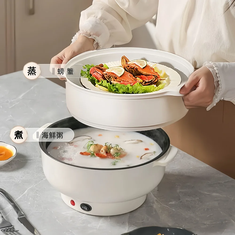 Versatile Large-Capacity Non-Stick Electric Cooking Pot
